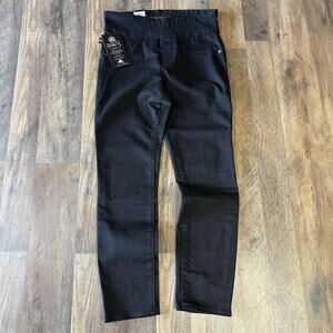 Rock & Republic Denim RX Fever Pull On Black Womens 6 Skinny Jeggings Stretch